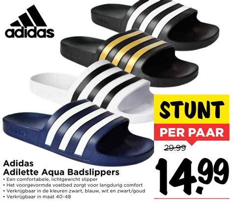 adidas slippers aanbieding|Adidas dames slippers.